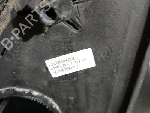 Right mirror PEUGEOT 206+ (2L_, 2M_) 1.4 HDi eco 70 | BP22921354C27 