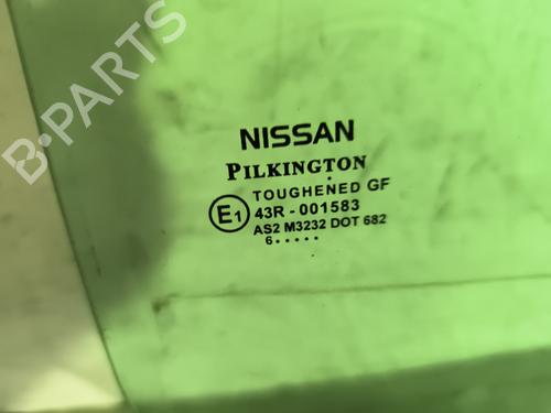 Rear right door window NISSAN NOTE (E11, NE11) 1.5 dCi | BP29538070C21 