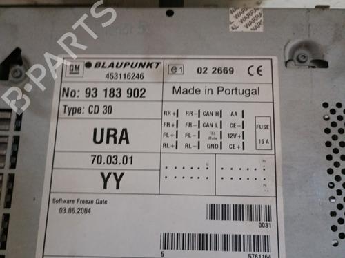 Used Radio OPEL ASTRA H (A04) 1.6 (L48) (105 hp) 24983279