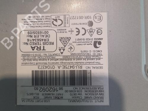 Radio CITROËN C3 / C3 ORIGIN III (SX) 1.2 VTi 82 | BP22518581E6 
