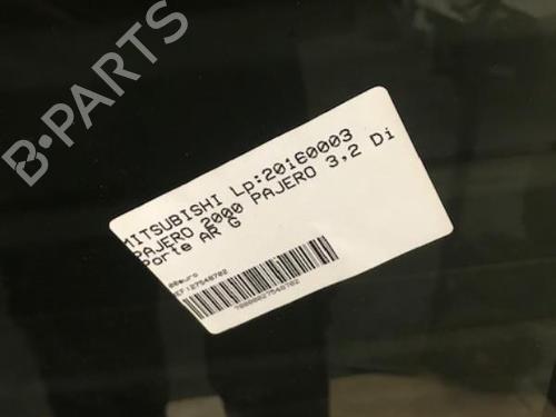 Left rear door MITSUBISHI PAJERO III (V7_W, V6_W) 3.2 Di-D (V68W) | BP21724891C4 