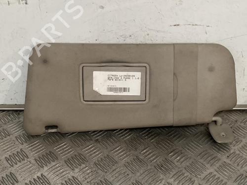 Used Left sun visor CITROËN BERLINGO Box Body/MPV (B9) 1.6 HDi 75 (75 hp) 21695250