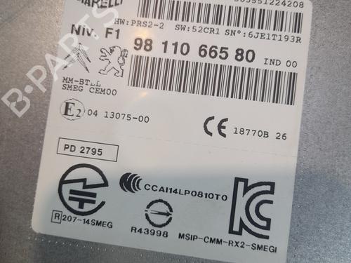 Radio PEUGEOT 208 I (CA_, CC_) 1.6 HDi | BP22653155E6