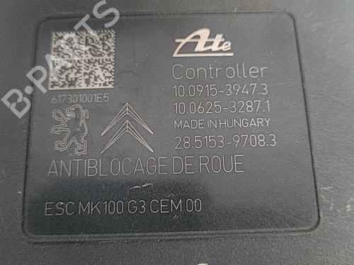 Used ABS pump CITROËN C3 II (SC_) 1.2 VTi 82 (82 hp) 21718842