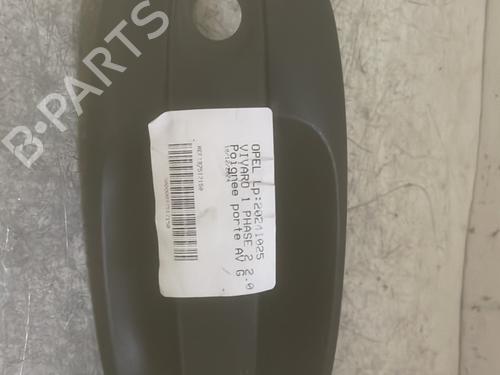 Used Front left exterior door handle OPEL VIVARO A Van (X83) 2.0 CDTI (F7) (114 hp) 22313321