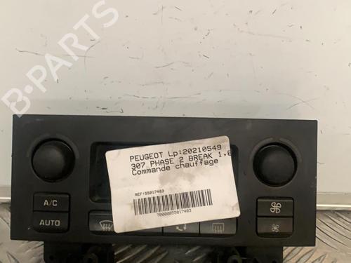 AC-Styringsenhed/Manøvreenhed PEUGEOT 307 Break (3E) 1.6 HDi 110 | BP22032398I5 