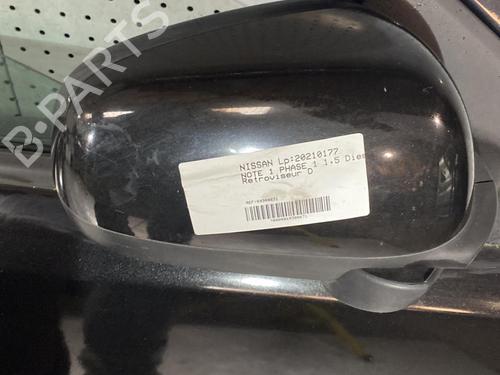 Right mirror NISSAN NOTE (E11, NE11) 1.5 dCi | BP21711344C27 
