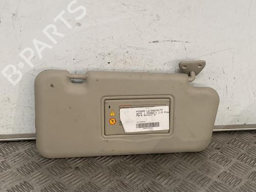 Used Right sun visor Right sun visor NISSAN NOTE (E11, NE11) 1.5 dCi (86 hp) 21711336 21711336