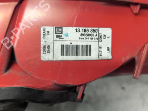 Left taillight OPEL CORSA D (S07) 1.2 LPG (L08, L68) | BP32686616C34 - Image 2