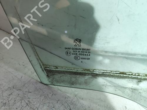 Front right door window PEUGEOT 208 I (CA_, CC_) 1.6 HDi / BlueHDi 75 | BP24629896C19 