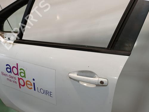 Left front door PEUGEOT 208 I (CA_, CC_) 1.2 VTI 82 | BP25985820C2