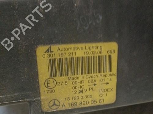 Left headlight MERCEDES-BENZ A-CLASS (W169) A 180 CDI (169.007, 169.307) | BP25336234C28 - Image 2