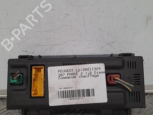 AC-Styringsenhed/Manøvreenhed PEUGEOT 307 (3A/C) 1.6 HDi 110 (109 hp) 22032595