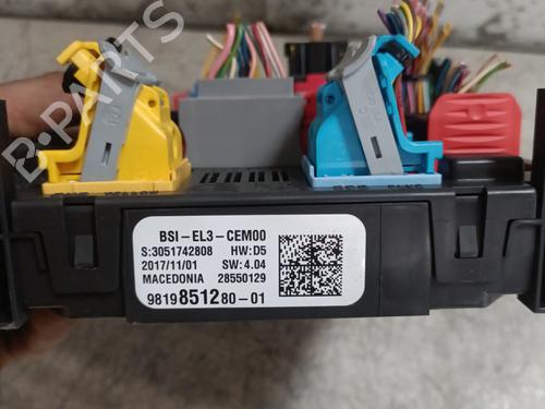 Used Fuse box Fuse box 28078771 28078771