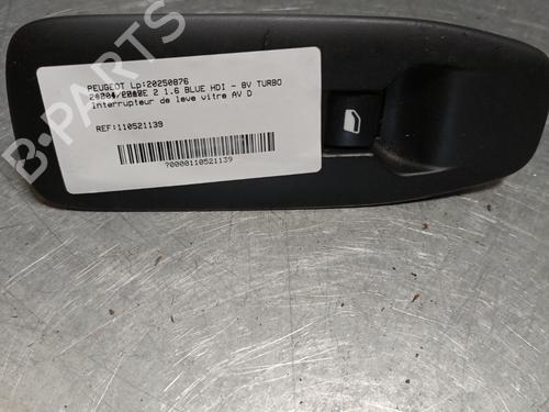 Used Right front window switch PEUGEOT 208 I (CA_, CC_) 1.6 BlueHDi 120 (120 hp) 28078794
