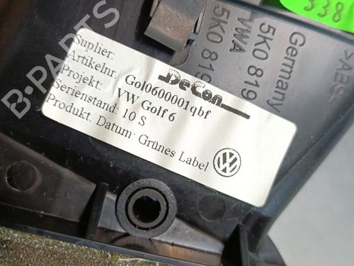 Air vent VW GOLF VI (5K1) 1.4 TSI | BP29082131I21 