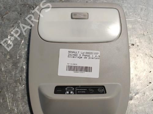 Used Interior roof light RENAULT TWINGO III (BCM_, BCA_) 0.9 TCe 90 (BCM9, BCM2) (90 hp) 21717989