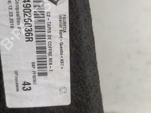 Rear parcel shelf RENAULT GRAND SCÉNIC IV (R9_) 1.3 TCe 140 (R9NB) | BP29330784C85 