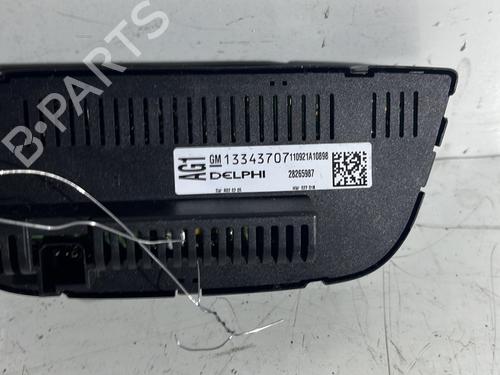 Climate control OPEL MERIVA B MPV (S10) 1.7 CDTI (75) | BP21717353I5 