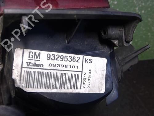 Used Rear fog light Rear fog light OPEL MERIVA A MPV (X03) 1.7 CDTI (E75) (100 hp) 21716493 21716493
