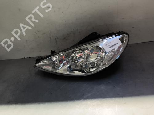 Faro izquierdo PEUGEOT 206 Hatchback (2A/C) 1.4 HDi eco 70 (68 hp) 28443383