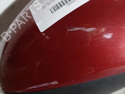 Right mirror PEUGEOT 207 (WA_, WC_) 1.6 HDi | BP22918756C27 