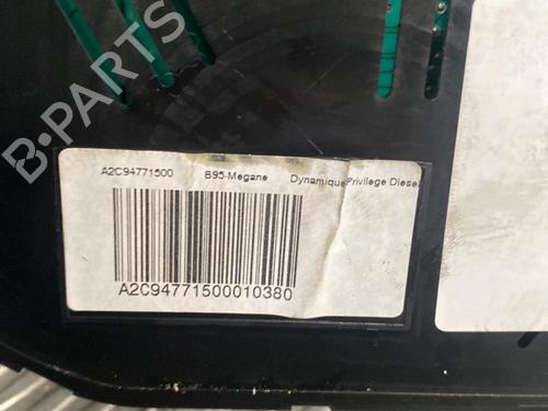 Used Instrument cluster RENAULT MEGANE III Hatchback (BZ0/1_, B3_) 1.6 dCi (BZ00, BZ12, BZ13) (130 hp) 21711392