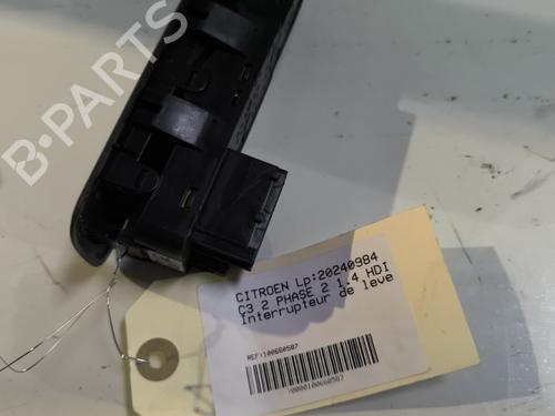 Used Left front window switch Left front window switch CITROËN C3 II (SC_) 1.4 HDi 70 (SC8HZC, SC8HR0, SC8HP4) (68 hp) 23266453 23266453