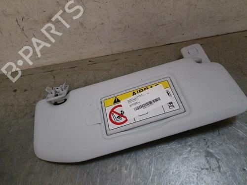 Used Right sun visor PEUGEOT 208 I (CA_, CC_) 1.2 VTI 82 (82 hp) 28443016