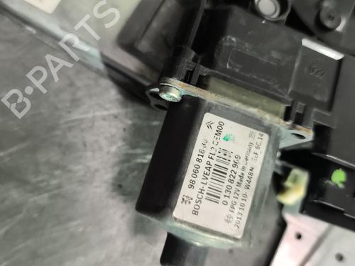 Used Front left window mechanism PEUGEOT 208 I (CA_, CC_) 1.4 HDi (68 hp) 29330558