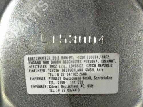 Used Front right seatbelt CITROËN C1 (PM_, PN_) 1.0 (68 hp) 21715882