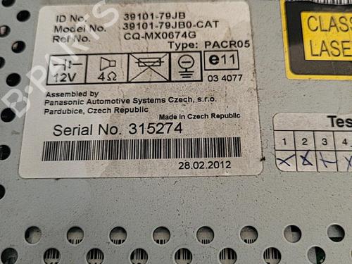 Used Radio SUZUKI SX4 (EY, GY) 2.0 DDiS 4x4 (RW420D) (135 hp) 21710817