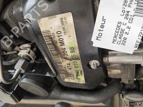 Used Engine Engine MERCEDES-BENZ C-CLASS T-Model (S204) C 220 CDI (204.208) (163 hp) 22033785 22033785