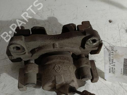 Used Left front brake caliper Left front brake caliper RENAULT LAGUNA III (BT0/1) 2.0 dCi (BT01, BT08, BT09, BT0E, BT0K, BT12, BT1C, BT1D,... (150 hp) 21696421 21696421