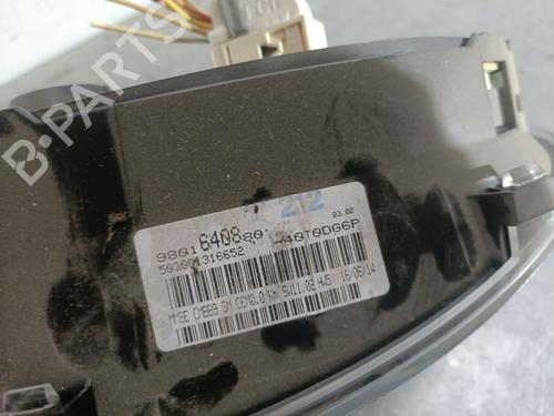 Instrument cluster CITROËN BERLINGO MULTISPACE (B9) 1.6 HDi 90 | BP29384326C47 
