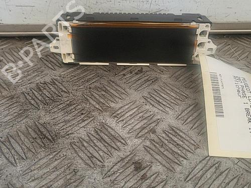 Multifunctionele display PEUGEOT 207 SW (WK_) 1.4 16V (95 hp) 21697454