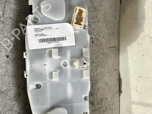 Instrument cluster PEUGEOT 208 I (CA_, CC_) 1.2 VTI 82 | BP26028484C47 