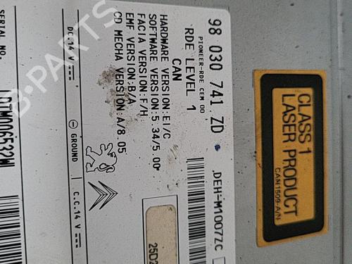 Radio PEUGEOT 208 I (CA_, CC_) 1.4 HDi | BP21718857E6 