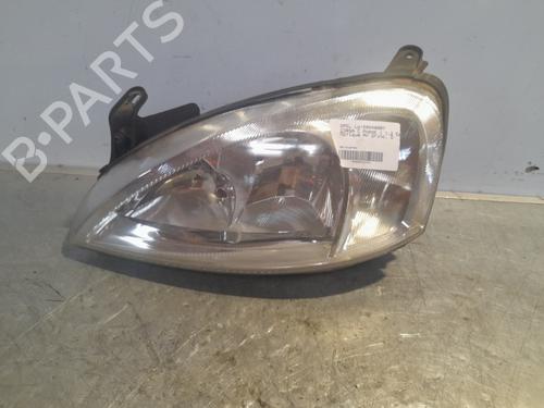 Used Left headlight OPEL CORSA C (X01) 1.2 (F08, F68) (75 hp) 21717943