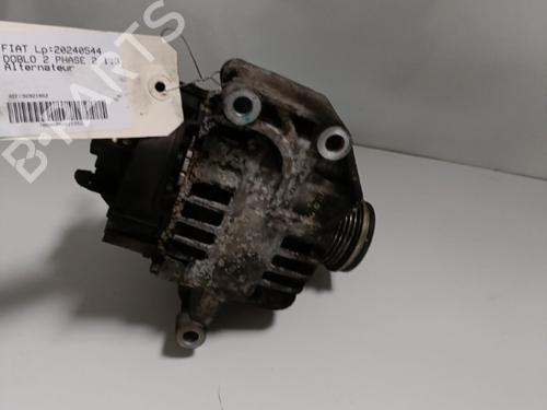 Used Alternator FIAT DOBLO Cargo (263_) 1.3 D Multijet (90 hp) 21717786