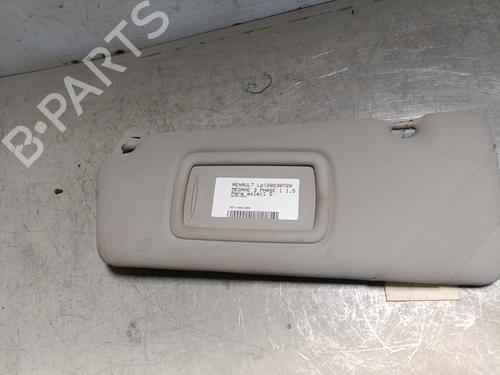Used Left sun visor RENAULT MEGANE III Hatchback (BZ0/1_, B3_) 1.5 dCi (BZ09, BZ0D, BZ1W, BZ29, BZ14) (110 hp) 28354236