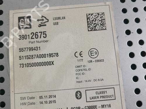 Radio OPEL CORSA E (X15) 1.4 (08, 68) | BP23823517E6 