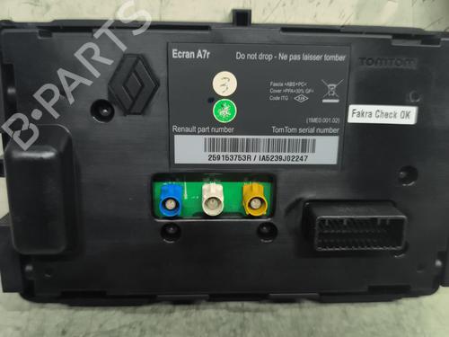 Display monitor RENAULT SCÉNIC III (JZ0/1_) 1.5 dCi | BP29732964C48