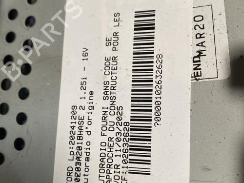 Bilradio FORD FIESTA VI (CB1, CCN) 1.25 | BP24346290E6 