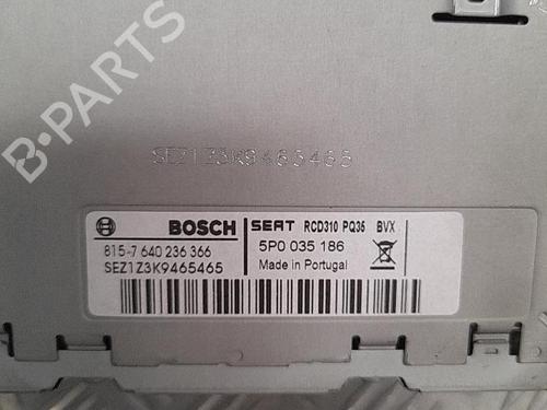 Used Radio SEAT LEON (1P1) 1.6 TDI (105 hp) 21719892