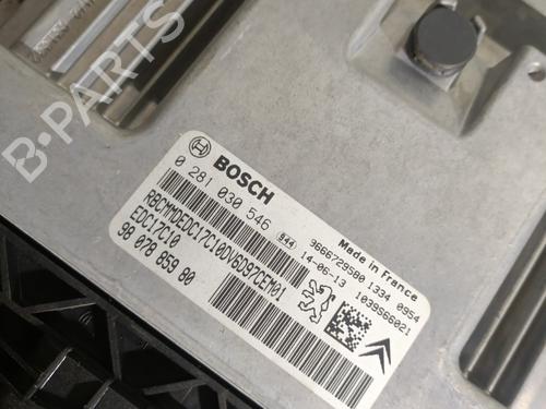Engine control unit (ECU) CITROËN BERLINGO MULTISPACE (B9) 1.6 HDi 90 | BP29330877M57 