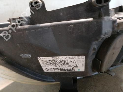 Left headlight RENAULT MEGANE III Hatchback (BZ0/1_, B3_) 1.5 dCi (BZ09, BZ0D, BZ1W, BZ29, BZ14) | BP28165380C28 