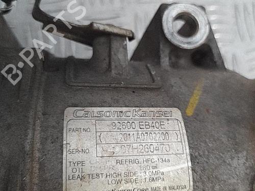 AC compressor NISSAN NAVARA NP300 (D40) 2.5 dCi 4WD | BP21695329M34 