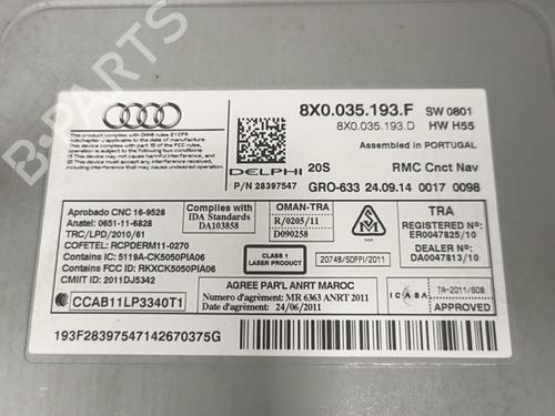 Used Radio Radio AUDI A1 Sportback (8XA, 8XF) 1.2 TFSI (86 hp) 32996008 32996008