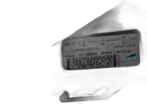 Left headlight CITROËN C3 II (SC_) 1.4 HDi 70 (SC8HZC, SC8HR0, SC8HP4) | BP34359103C28  - Image 5